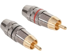 LP HD-291 metalinis RCA kištukas