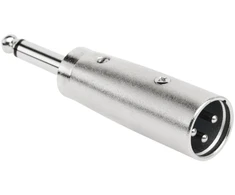 LP Złącze wt.JACK 6.3-wt.mikr.-męski canon