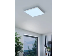 Lubinis šviestuvas „Eglo Turcona-Z“ išmanioji lubinė panelė, 30 x 30 cm – RGB ir reguliuojamo baltumo – „Zigbee“ ir „Bluetooth“