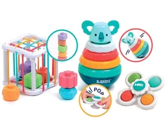 Ludi - Manipuliavimo dėžė su priedais - LU30125