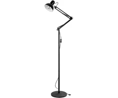 LUWES II, toršeras, E27, maks. 18 W, 182 cm, juodas