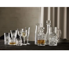 Lyngby Glas - Krištolinė Melodia aukšta taurė - 36 cl - 6 vnt. rinkinys