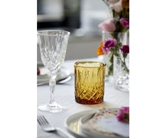Lyngby Glas - krištolinė Melodia baltojo vyno taurė - 21 cl - 4 vnt. rinkinys