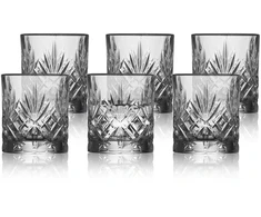Lyngby Glas - krištolinės Melodia taurės - 8 cl - 6 vnt. rinkinys