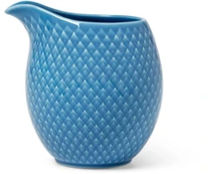 Lyngby Porcelæn - Rhombe spalvos pieno ąsotis - 39 cl - Mėlyna