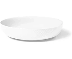 Lyngby Porcelæn – Rombo baltas serviravimo indas – Ø28,5 cm