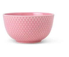Lyngby Porcelæn - Rombo spalvos dubuo - Ø11 cm - Rosa