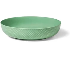 Lyngby Porcelæn – Rombo spalvos serviravimo indas – Ø28,5 cm – Žalias