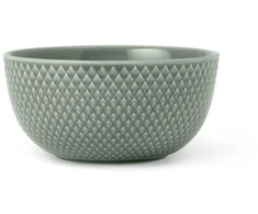 Lyngby Porcelæn – Rombo žemės dubuo – Ø13 cm – Samanos