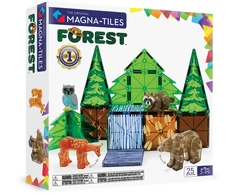 MAGNA-TILES - Miško gyvūnų 25 dalių rinkinys (90224)
