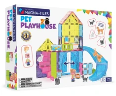 „Magna-Tiles“ – naminių gyvūnėlių žaidimų namelis, 50 vnt. (90354F)