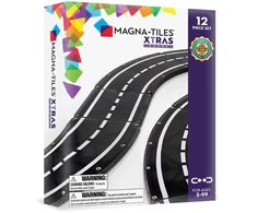 MAGNA-TILES - XTRAS Roads 12 dalių rinkinys (90235B)