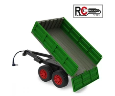 Klein Rinkinys Fendt 1050 rc traktoriaus komplektas 1:16 su nuotoliniu būdu valdoma Jamara priekaba