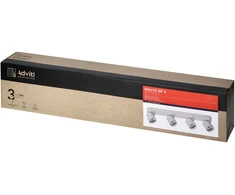 Orno MALTA SP 4, sieninis-lubinis šviestuvas, GU10, maks. 4x12W, IP20, baltas