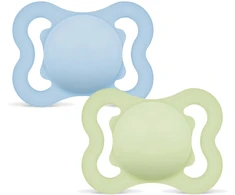 MAM Air Silk čiužinys 0-6m, 2 vnt. dėžutėje, V formos, mėlynas, 0-6m
