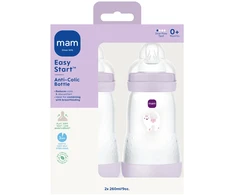 MAM – Easy Start Anti-Colic – levandų skonio – 2 x 260 ml
