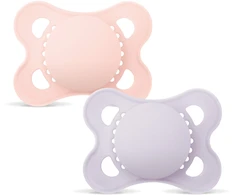 MAM – Originalūs šilkiniai čiulptukai – rožiniai – 0-6 mėn.