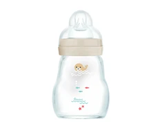MAM – stiklinis buteliukas „Feel Good“ – neutralus – 170 ml