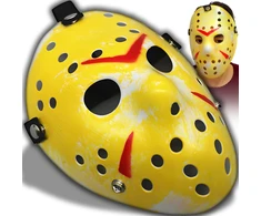 Maska Jasono penktadienio 13-osios „Voorhees Freddy Friday“ Helovino ledo ritulio kostiumo kaukė -o287