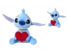 Maskotka Disney Stitch talismanas su širdele, 50 cm, originalus