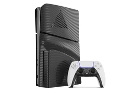 Maxx Tech PS5 plonos priekinės plokštės + valdiklio priekinės plokštės – juoda banga