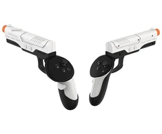 Maxx Tech VR dviejų žaidimų ginklų rinkinys, skirtas Meta Quest 3
