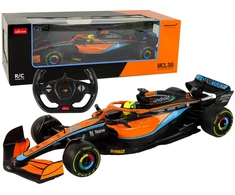 Nuotoliniu būdu valdomas automobilis McLaren F1 Rastar, oranžinis