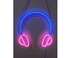 MECHARITE RGB LED neoninė lempa - ausinės