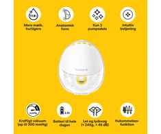 „Medela Motion InBra“ nešiojamas krūties pompa – elektrinė – 24 mm krūties apsauga su papildomais silikoniniais įdėklais (15 mm, 18 mm, 21 mm)