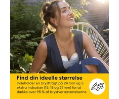 Medela - Motion InBra nešiojamas krūties pompa - dvigubai elektrinė