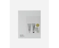 „Meraki“ – dovanų dėžutė, rankų kremas + rankų serumas + muilas + nagų rinkinys – balta – 50 ml, 50 ml, 20 g