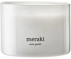Meraki - kvapni žvakė - Baltas sodas - aukštis: 7,5 cm, skersmuo: 10 cm