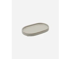 Meraki - Padėklas - Kriauklės pilkumo - I: 20 cm, P: 12,5 cm, A: 3 cm