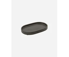 Meraki - Padėklas - Tamsiai pilkas - I: 20 cm, P: 12,5 cm, A: 3 cm
