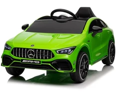 Lean Cars Akumuliatorinis automobilis Mercedes CLA 45s AMG Žalias 4x4