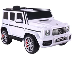 Lean Cars Elektrinis automobilis Mercedes G63 baltas