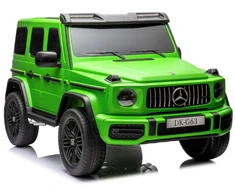 Lean Cars Akumuliatorinis automobilis Mercedes G63 XXL Žalias 4x4