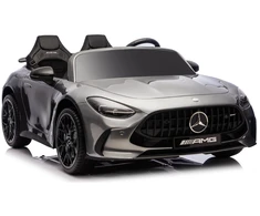 Lean Cars Elektromobilis Mercedes GT63 AMG 24V pilkas