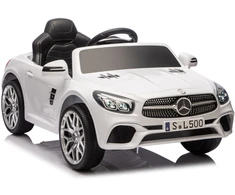 Lean Cars Vaikiškas elektromobilis Mercedes SL500 balta