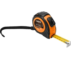 Miara Plieninė matavimo juosta 3 m x 16 mm, automatinis užraktas, du stabdymo mygtukai