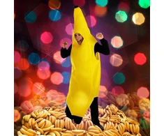 Mikamax – bananų kostiumas – suaugusiems