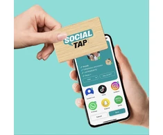 Mikamax - Social Taps - Bambukinė kortelė