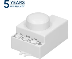 Mikrofalowy Mikrobanginis judesio jutiklis, mini, 360°/180°, IP20, 1200 W