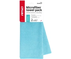 Mikropluošto šluostės 30×40 cm, 350 g/m², 2 vnt. AMiO-03737
