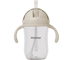 Mininor Global Aps „Mininor Global“ – šiaudinis butelis iš tritano, 330 ml – debesuotas rytas (14255)