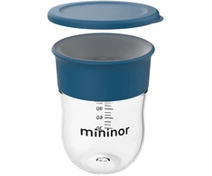 Mininor Global Aps „Minor Global“ – treniruočių puodelis 220 ml – „Mėlynasis banginis“ (14286)