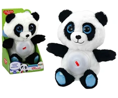 Migdukas žaislas Panda su lempute ir lopšinėmis, 30 cm
