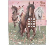 Miss Melody Mis Melody - Dienoraštis su kodu ir garsu, 1 dizainas (413236)