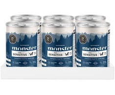 Monster Pet Food „Monster“ augintinių Maistas šunims jautriai odai – konservuota žuvis – 400g