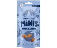 Monster Pet Food - Monster Cat Minis skanėstai - lašiša - 60 g